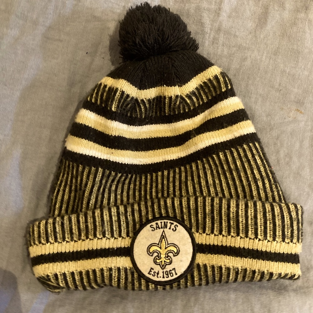 New Orleans Saints NFL winter hat